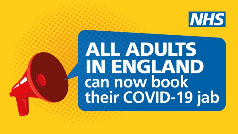 All adults now eligible for the Covid-19 vaccine