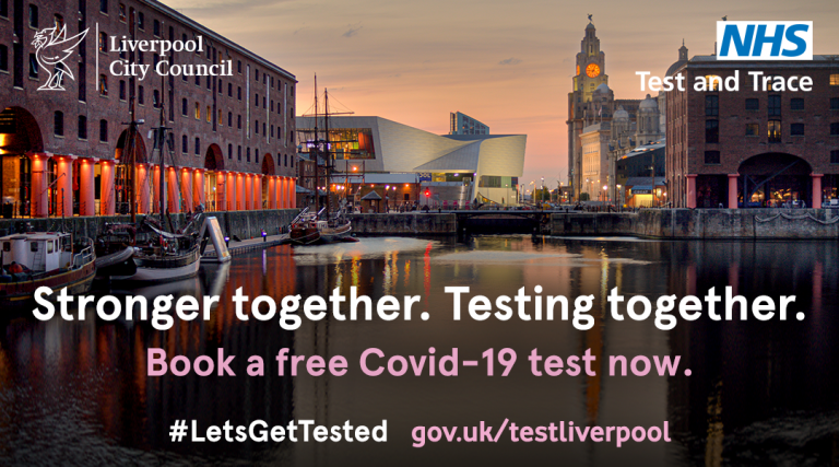 Take part in the Liverpool city-wide testing pilot