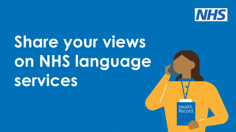 Share your views on NHS language services