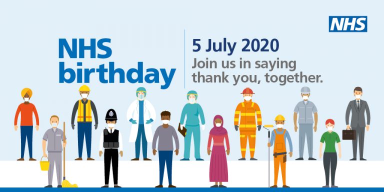 Join us on our 72nd birthday to say a big thank you to the NHS