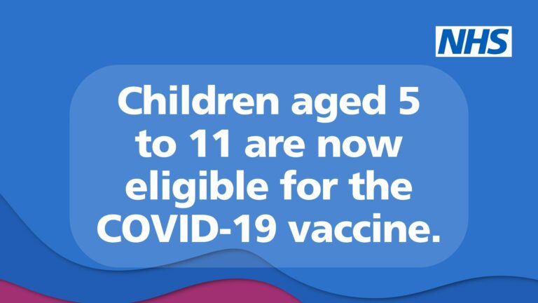 5 to 11-year-olds invited to get a COVID-19 vaccine