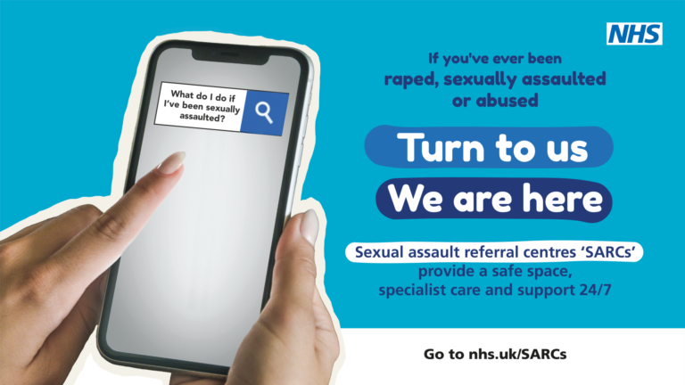 New NHS campaign launches to support survivors of sexual assault and abuse