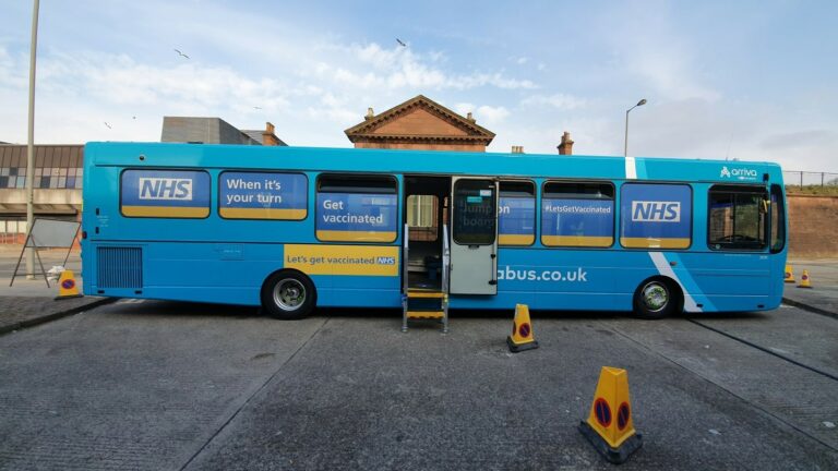 Covid-19 vaccination bus is back on the road